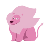 99px.ru аватар Розовый лев из мультсериала Steven Universe / Вселенная Стивена