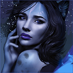 Аватар Темноволосая девушка - кошка, by Aitsena