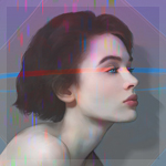 99px.ru аватар Портрет девушки, by PHAZED