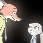 99px.ru аватар Джуди Хопс / Judy Hopps и Ник Уайлд / Nick Wilde из мультфильма Зверополис / Zootropolis