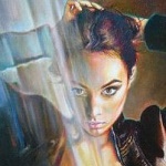 99px.ru аватар Девушка держит руки на голове, by bohomaz13