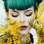 99px.ru аватар Девушка с мимозой, by thefirebomb