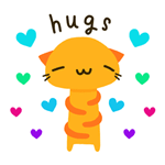 99px.ru аватар Обнимающийся кот (hugs / обнимашки), by Cindy Suen