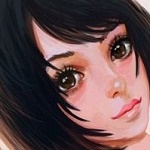 99px.ru аватар Девушка с карими глазами, by enairya