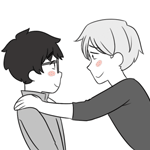 Аватар Виктор Никифоров / Viktor Nikiforov и Katsuki Yuuri / Кацуки Юри из аниме Yuri! On Ice / Юрий на льду