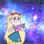Аватар Звездочка Баттерфлай / Стар Баттерфлай / Star Butterfly из мультфильма Звездная принцесса и силы зла / Star vs. the Forces of Evil