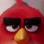 Аватар Птица Ред / Red из мультфильма Angry Birds