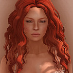 Аватар Девушка с рыжими волосам, by Strawberry Singh