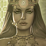 Аватар Девушка с украшениями, by Strawberry Singh