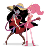 Аватар Marceline / Марселин и Princess Bubblegum / Принцесса Бубльгум из мультсериала Adventure Time / Время Приключений