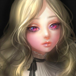 99px.ru аватар Девушка со светлыми волосами и розовыми глазами