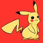 99px.ru аватар Пикачу / Pikachu из аниме Покемон / Pokemon, by Trillo-Lillo