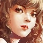 99px.ru аватар Портрет нарисованной девушки