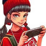 99px.ru аватар Девочка в шапочке и фотоаппаратом в руках