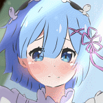 99px.ru аватар Рем / Rem из аниме Re: Жизнь в альтернативном мире с нуля / Re: Zero kara Hajimeru Isekai Seikatsu, by CuteNikeChan