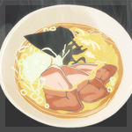 99px.ru аватар Некто ест лапшу с мясом из аниме Легенда одной комнаты / Yojouhan Shinwa Taikei