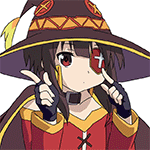 Аватар Мэгумин / Megumin из аниме Этот замечательный мир! / Kono Subarashii Sekai ni Shukufuku wo!