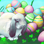 Аватар Белый кролик и яйца, автор Anthony James Rich