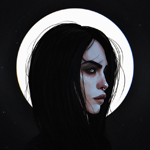 Аватар Темноволосая девушка с пирсингом, by Julia Razumova