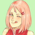 Аватар Сакура Харуно / Sakura Haruno из аниме Наруто / Naruto, by Nadaaarrr