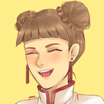 Аватар Девушка на желтом фоне из аниме Наруто / Naruto, by Nadaaarrr