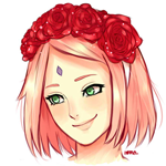 99px.ru аватар Сакура Харуно / Sakura Haruno из аниме Наруто / Naruto, by Nadaaarrr