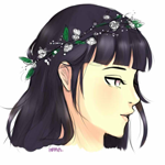 Аватар Хината Хьюга / Hinata Hyuga из аниме Наруто / Naruto, by Nadaaarrr