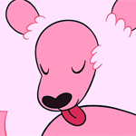 99px.ru аватар Розовый лев из мультсериала Steven Universe / Вселенная Стивена