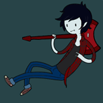 Аватар Маршалл Ли / Marshall Lee из мультсериала Время приключений / Adventure time, by rice-chex