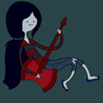 Аватар Marceline / Марселин из мультсериала Adventure Time / Время приключений, by rice-chex