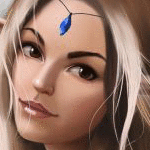 99px.ru аватар Девушка с украшением на лбу