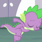 99px.ru аватар Бегущий и прыгающий дракончик Спайк / Spike из мультсериала Мои маленькие пони: Дружба - это чудо / My Little Pony: Friendship Is Magic
