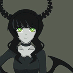 Аватар Мастер Смерти / Dead Master из аниме Стрелок с Черной скалы / Black Rock Shooter, by QUICKMASTER