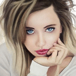 99px.ru аватар Голубоглазая модель Николь