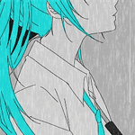 99px.ru аватар Vocaloid Hatsune Miku / Вокалоид Хатсунэ Мику под дождем