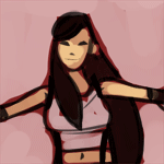 Аватар Танцующая Tifa Lockhart / Тифа Локхарт из игры Final Fantasy VII, by michaelfirman