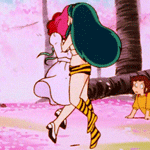 99px.ru аватар Лам / Lum и Ран / Ran из аниме Несносные пришельцы / Urusei Yatsura