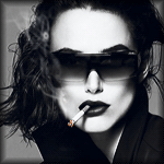 99px.ru аватар Девушка с дымящейся сигаретой. by tim2ati