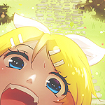 Аватар Vocaloid Kagamine Rin / Вокалоид Кагамине Рин