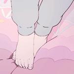 99px.ru аватар Мицуки Насэ / Mitsuki Nase из аниме По ту сторону границы / Kyoukai no Kanata обнимает подушку