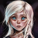 99px.ru аватар Девочка с голубыми глазами, by EvaKosmos