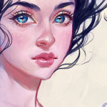 99px.ru аватар Девушка с голубыми глазами, by Selenada