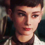 99px.ru аватар Одри Хепберн / Audrey Hepburn опускает глаза