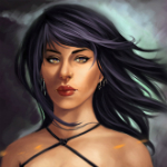 99px.ru аватар Девушка с темными волосами, by Aniviel