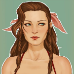 Аватар Aerith Gainsborough / Айрис Гейнсборо - персонаж игры Final Fantasy, by Merwild
