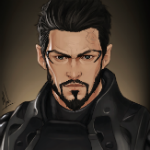 99px.ru аватар Adam Jensen / Адам Дженсен - персонаж игры Deus Ex, by Merwild
