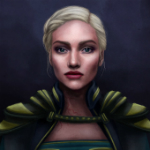 Аватар Светловолосая девушка / арт на игру Star Wars: Knights of the Old Republic II — The Sith Lords / Звездные войны: Рыцари старой Республики II — Лорды ситхов, by Jinxiedoodle