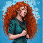 Аватар Merida / Мерида из мультика Brave / Храбрая сердцем, by fdasuarez
