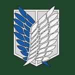 99px.ru аватар Эмблема разведкорпуса из аниме Вторжение гигантов / Shingeki no Kyojin, крылья Свободы