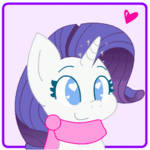 Аватар Рарити / Rarity из мультсериала Мой маленький пони: Дружба - это чудо / My Little Pony: Friendship is Magic / MLP:FiM, by HungrySohma16
